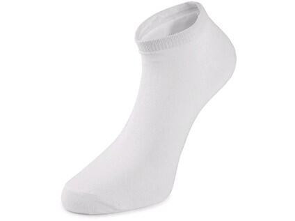 Ponožky CXS NEVIS, nízke, biele