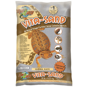 Vita-Sand® Piasek do terrarium - łupek Sahara