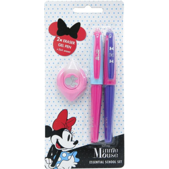 Pera gumovací v setu Minnie