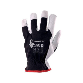 Rukavice CXS TECHNIK PLUS, s blistrem, kombinované, vel. 7