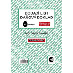 BA ET 130 Dodací list daňový doklad A5 50 listů nepropisovací