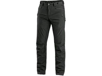 Kalhoty CXS AKRON, pánské, softshell, černé, vel. 52