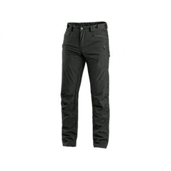 Kalhoty CXS AKRON, pánské, softshell, černé, vel. 54