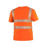 Tričko CXS BANGOR, výstražné, pánské, oranžové, vel. S