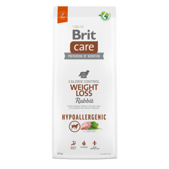 Brit Care Dog Hypoallergenic Weight Loss - królik i ryż, 12kg