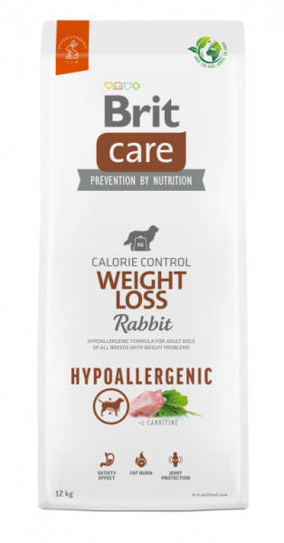 Brit Care Dog Hypoallergenic Weight Loss - rabbit and rice, 12kg