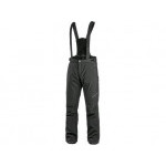 Spodnie zimowe softshell CXS TRENTON, męskie, czarne, rozmiar 50