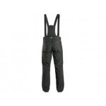 Spodnie zimowe softshell CXS TRENTON, męskie, czarne, rozmiar 60