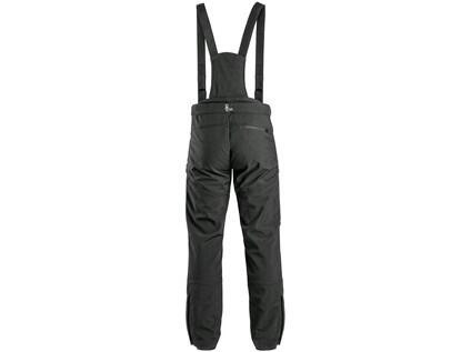 Spodnie zimowe softshell CXS TRENTON, męskie, czarne, rozmiar 60