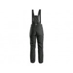 Spodnie CXS TRENTON, zimowy softshell, damskie, czarne, rozmiar 36