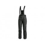 Spodnie CXS TRENTON, zimowy softshell, damskie, czarne, rozmiar 42