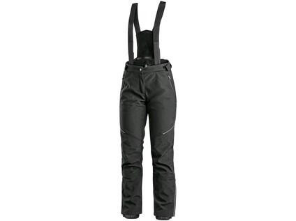 Spodnie CXS TRENTON, zimowy softshell, damskie, czarne, rozmiar 42