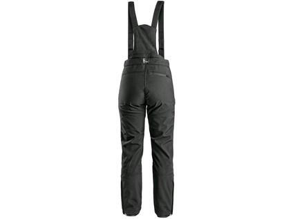 Spodnie CXS TRENTON, zimowy softshell, damskie, czarne, rozmiar 44