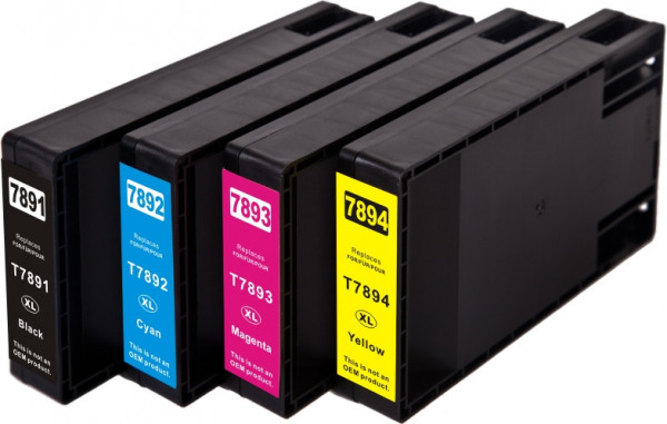 Alternativa Color X T7891 XXL - inkoust černý pro Epson 5110, 5620, 70ml