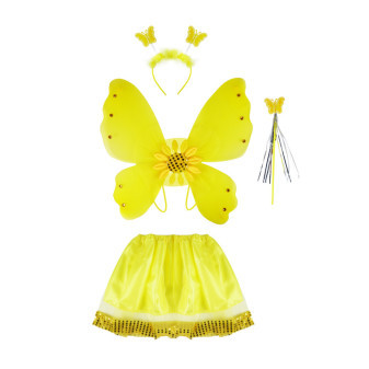 Dětský kostým Slunečnice s křídly