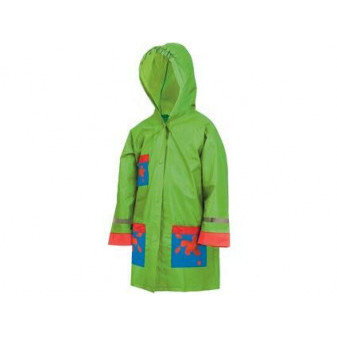 Płaszcz przeciwdeszczowy dziecięcy FROGY, zielony