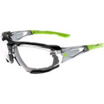 Okulary CXS-OPSIS TIEVA, przezroczyste, czarno - zielone