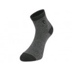 Ponožky CXS PACK II, tmavo šedé, 3 páry, veľ. 40-42