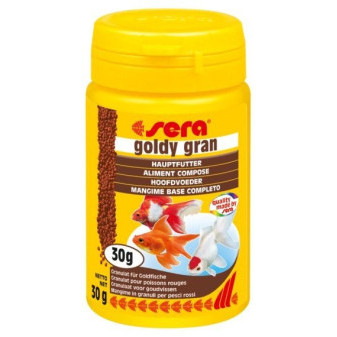 Sera podstawowy pokarm dla ryb zimnowodnych Goldy Gran 100ml Natura