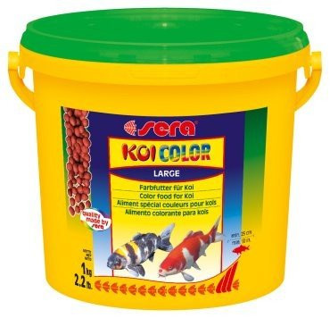 Sera doplňkové krmivo pro Koi - podpora vybarvení ryb Koi Color Large 3000ml Nature