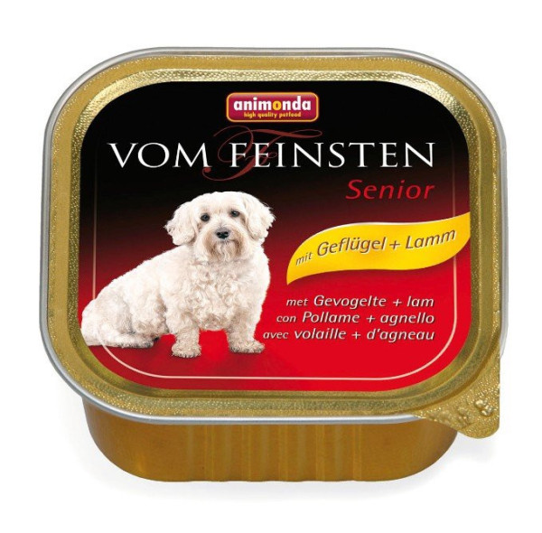 Animonda Vom Feinsten Senior paštika pro psy kuřecí+jehně 150g