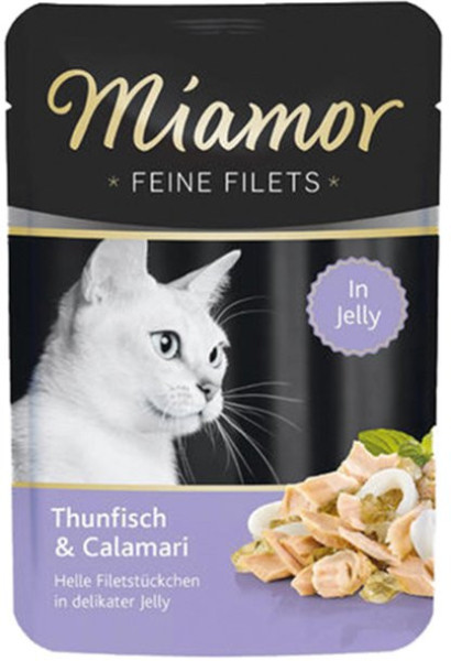 Finnern Miamor Fine Finest tuniak + kalamáre kapsička 100g