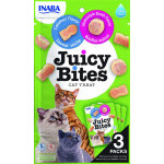 Inaba cat Juicy Bites - domácí vývar, kalamáry 33,9g