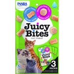 Inaba cat Juicy Bites - domáci vývar, kalamáre 33,9g