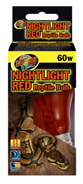 Żarówka ZMD Nightlight Czerwona 60W