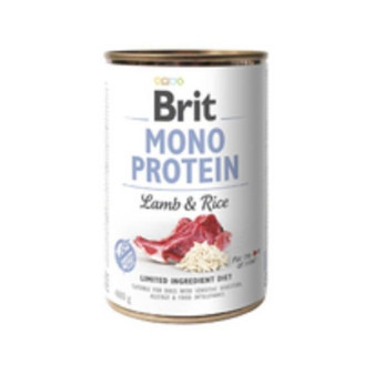 Konzerva Brit Mono Protein Lamb & Rice 400g