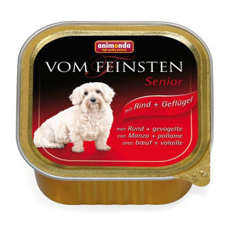 Animonda Vom Feinsten Senior pasztet dla psów wołowina+kurczak 150g