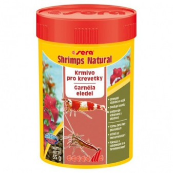 Sera základné krmivo pre krevetky Shrimps Natural 100ml Nature