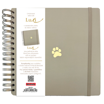 Scrapbook Luxi - 210x210 - lamino - moka