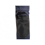 Kalhoty jeans NIMES I, pánské, modro-černé, vel. 54