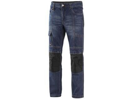 Nohavice jeans NIMES I, pánske, modro-čierne, veľ. 56