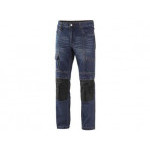 Kalhoty jeans NIMES I, pánské, modro-černé, vel. 60