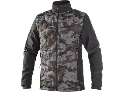 Bunda CXS CAMO, pánská, maskáčovo-černá, vel. 2XL