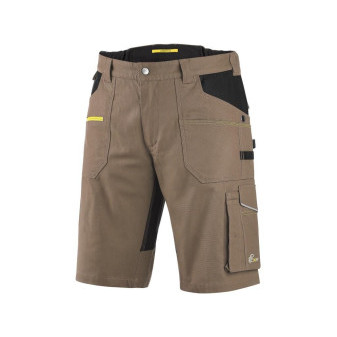 Kraťasy CXS STRETCH, pánské, béžovo-černé, vel. 52