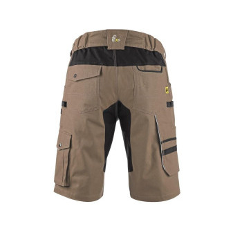 Kraťasy CXS STRETCH, pánské, béžovo-černé, vel. 54