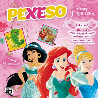 Pexeso w zeszycie Disney Princess