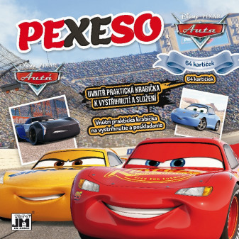 Pexeso w notatniku CARS - Samochody