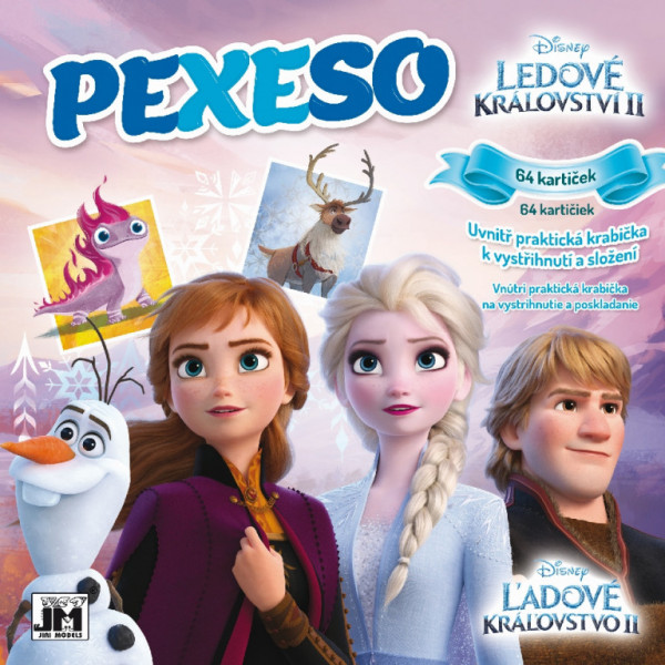 Pexeso w notatniku FROZEN 2 - The Frozen Kingdom