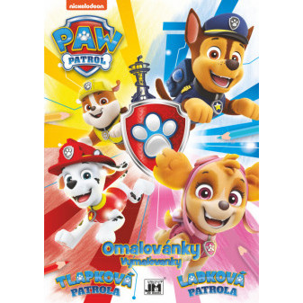 Omalovánka A4 Paw Patrol - Tlapková patrola