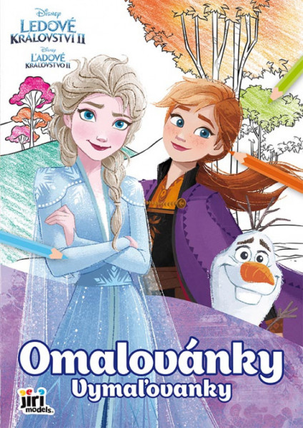 Kolorowanka A4 FROZEN 2 - Królestwo Lodu