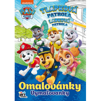 Omalovánka A4 Paw Patrol