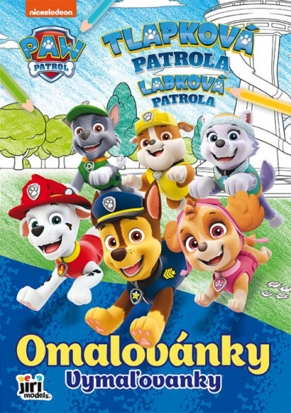 Omalovánka A4 Paw Patrol