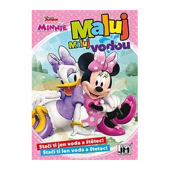 Omalovánka A5 Maluj vodou Minnie