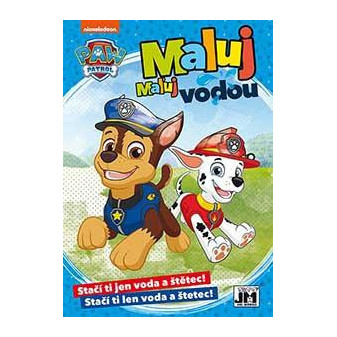 Omalovánka A5 Maluj vodou Paw Patrol