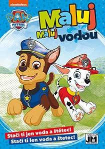 Omalovánka A5 Maluj vodou Paw Patrol