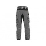 Kalhoty CXS STRETCH, 170-176cm, pánská, šedo - černé, vel. 44